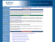 Tablet Screenshot of epmcentral.com